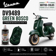 VESPA GREEN BOSCO / DV9489 VESPA GREEN BOSCO SPRAY PAINT / AIKKA / MOTOR-COLOS / 400ML