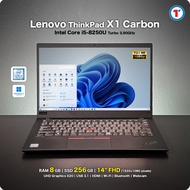 โน๊ตบุ๊ค Lenovo X1 Carbon Core i5 Gen8 / RAM 8GB / SSD 256GB / USB Type-C / HDMI / Webcam / Used สภา