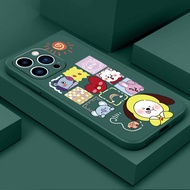 Casing OPPO A58 4G F11 Pro F5 F7 F9 F1S R15 PRO FIND X3 PRO MF009A BTS Silicone fall resistant soft 