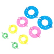 【SEBG】 8PCS 4 sizes Fluff Ball Weaver PomPom Maker Knitting Loom Kit  Hot