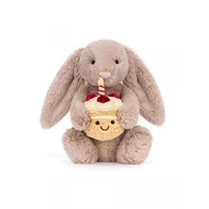 Jellycat Stuffed Toys Bunny with a cake