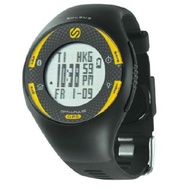 Soleus GPS Pulse Bluetooth Watch in black and yellow SOSG013-020