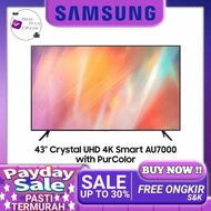 Produk Asli Led Tv Samsung 43 Inch Ua43Au7000Kxxd Smart Tv Android
