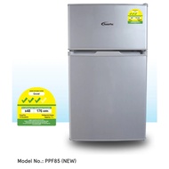 PowerPac 71L 2 Door Mini Bar Fridge with Freezer (PPF85)
