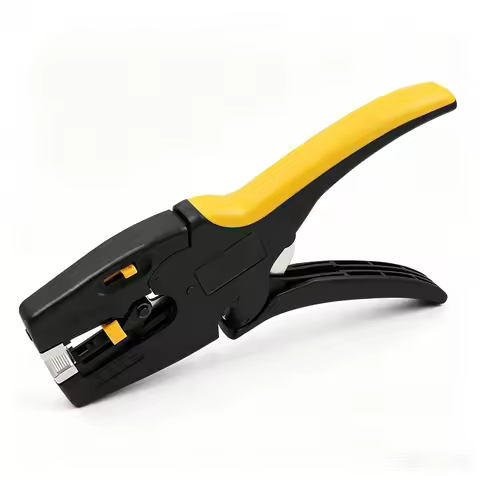 Automatic Wire Stripper with Wire Cutter, 2 in 1 Adjustable Electrical Cable Wire Stripping Tool for