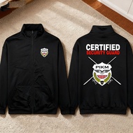 Kaos CSG Security Design Zipped Hoodie Microfiber  Men Women Classic Hoodie  Unisex M-3XL