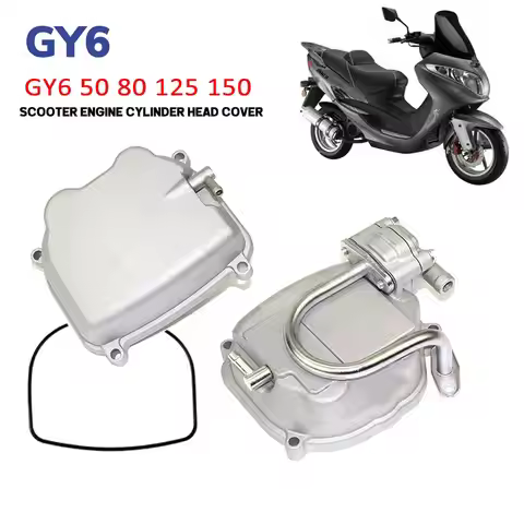 Scooter GY6 50 80 GY6125 150 Engine Cylinder Head GY6125 Cylinder Head Cover GY6150 Cylinder Head Va