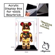 400% Bearbrick Acrylic Display Case