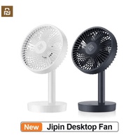 Xiaomi Jipin 5W USB Desktop Table Fan 4000mAh USB Rechargeable 4 Modes Speed Cooling Fan Low Noise