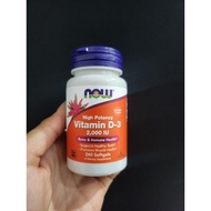 Now Foods Vitamin D3 2000 IU High Potency 240 Softgels