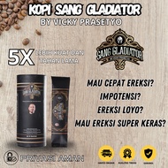 Kopi Sang Gladiator Original Coffe Penambah Vitalitas Pria 1 Box 6 Sachet