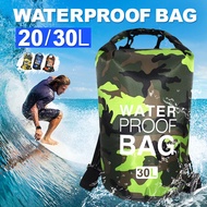Waterproof bag Camouflage Dry Bag 20L/30L Waterproof bucket bag Sling Shoulder Backpack Outdoor trav