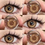 (NO POWER) 15MM 16MM Contact Lens 6Month Disposable Lens Free Lens Case