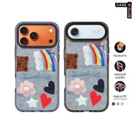 CaseClub Iphone Case Colored Edge Landmee Love & Peace Magnetic For i17 Pro Max/i17 Pro/i Air/i17