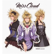 Final Fantasy VII Remake / FF7R - Honeybee Cloud Strife - BIG STICKER