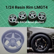 1:24 1/24 Resin Rim LMGT4 tamiya aoshima fujimi hasegawa model kit diorama detail up garage