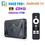 New X96Q PRO+Set Top Box wifi6 BT5.0TV box H728 Android14 tv box Cross-Border