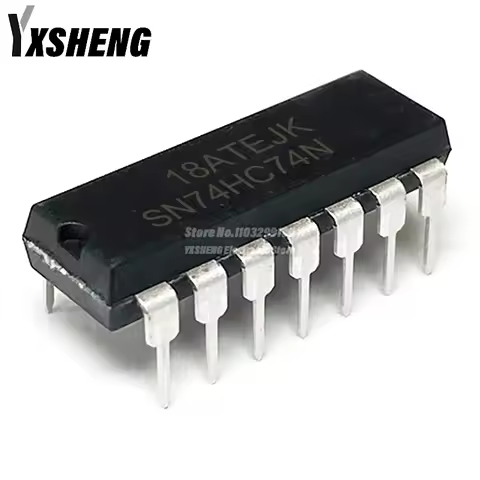 10PCS SN74HC74N DIP-14 74HC74 74HC74N SN74HC74 DIP Integrated IC