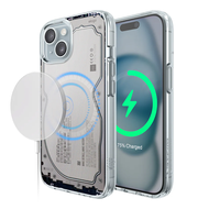 elago Monthly Hard Disk Drive Magnetic Hybrid Case for iPhone 15 15 Pro 15 Pro Max (เคสพร้อม MagSafe