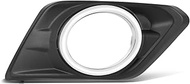 DNA MOTORING Front Fog Light Bezel (Front, Passenger Side) Compatible With ROGUE 2014-2016, 622564BA