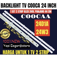 COOCAA 24 INCH 24D1A TV BACKLIGHT - 24W3 COOCAA 24 INCH TV BACKLIGHT