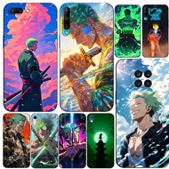 Case For Huawei Y6 Pro 2019 Y6S Y8S Y5 Prime Lite 2018 Phone Cover Luffy Zoro