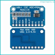 YIN ADS1115 I2C IIC 16 Bit 4 Channel I2C ADC Module Analog to Digital Adapter