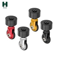 [Homyl] Folding Bike Seatpost Easy Wheel 360 Rotation EZ Wheel Roller Easywheel