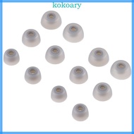 KOK Silicone Ear Tips 6Pairs Earbuds Covers Sound Isolation For 75t 65t Eardphones Daily Wear Multip