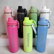 Lululemon 710ml Sport Water Bottle Outdoor Large Capacity Stainless Steel sus 304 Lululemon Water Bo