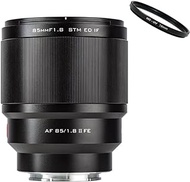 VILTROX 85mm F1.8 II STM Auto Focus Fixed Focus Full Frame Lens for Sony E Mount Mirrorless Camera