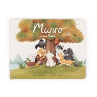 過千5星店🌞現貨Jellycat Munro In the Middle Book 可愛汪汪故事書