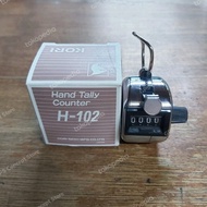 K SEIKI HAND TALLY COUNTER TYPE H-102 JAPAN