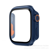 Apple Watch case PC+Glass ใช้กับ iWatch 7/6/5/4/3/2/1/SE เคส Smart watch 38mm/41mm/42mm/44mm/45mm