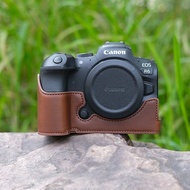 Canon R6II Protective Case R6 Second-generation Camera Bag R8 Semi-pack Canon R5 Leather Case Access