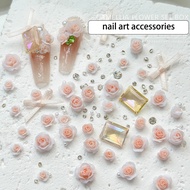 Nail Art Rose Bow Tie Nail Art Mixed Beads Nail Art Accessories