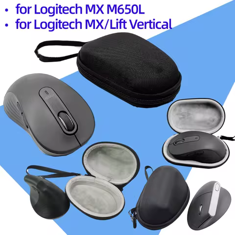 EVA Carrying Bag Waterproof Protection Box Wireless Mouse Storage Box Case Pouch for Logitech M650L 
