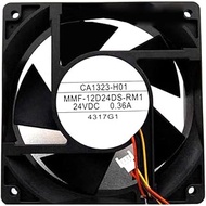 Cooling Fan for SanLing CA1323H11 MMF-12D24DS RM1 MMF-12D24DS-RM1 4317G1 24VDC 0.36A 3PIN 3Lines