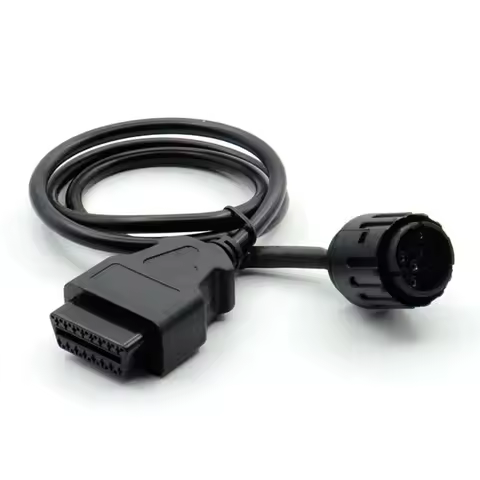 For B Motorcycles 10 Pin Adapter ICOM-D Cable For B 10Pin To 16Pin OBD2 Diagnostic Connector Motobik