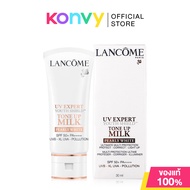 Lancome UV Expert Youth Shield Tone Up Milk SPF 50+ PA++++ ลังโคม ครีมกันแดด 30ml (Pearly Bright/Ros