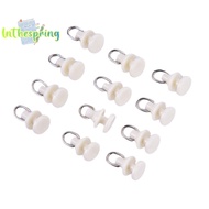 [lnthespringS] 20pcs Curtain Track Glider Rail Curtain Hook Rollers Curtain Tracks Accessories new