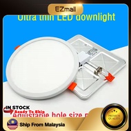 Nesux 18W 24W Led Downlight Slim Ceiling Light Adjustable Hole Size 2” to 6” LED Panel Lights Adjust