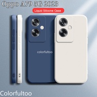 Oppo A79 2023 Casing For Oppo A79 A78 A77 A 78 A 79 OppoA79 4G 5G Square Liquid Silicone Soft Phone 