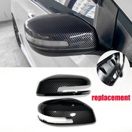 For HONDA CITY 2009-2014 carbon fiber pattern car side mirror shell,CITY GM2 GM3 rearview mirror housing replacement