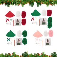 [STARTIST] Christmas Tree Crochet Kit Starters Crochet Kit Crochet Knitting, for Adults Kids