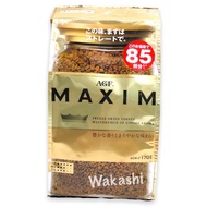 กาแฟ MAXIMฝาทอง แบบรีฟิล 120g./170g. (นำเข้าจากญี่ปุ่น)