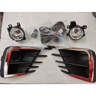Honda city GN 2020-2021 OEM Fog Lamp foglamp sport spot light with Chrome Cover (Fullset)