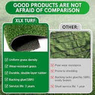 XLX TURF 3'x10 'Artificial Grass Running Carpet Waterproof Outdoor Carpet | Anti-Ultraviolet Fake Gr