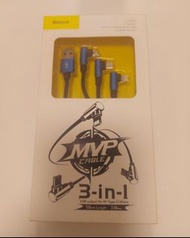 Baseus MVP 3-in-1 充電線