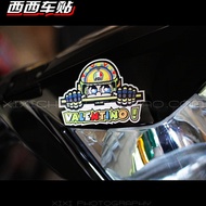 West West car sticker Rossi YAMAHA THE DOCTOR AGV cartoon modified reflective body sticker